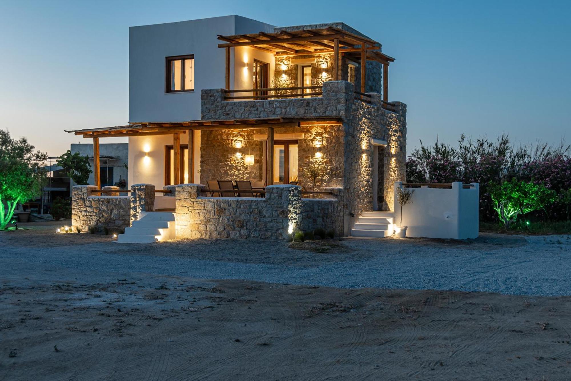 Naxos Beachwalk Villa Plaka Maragkas Екстериор снимка