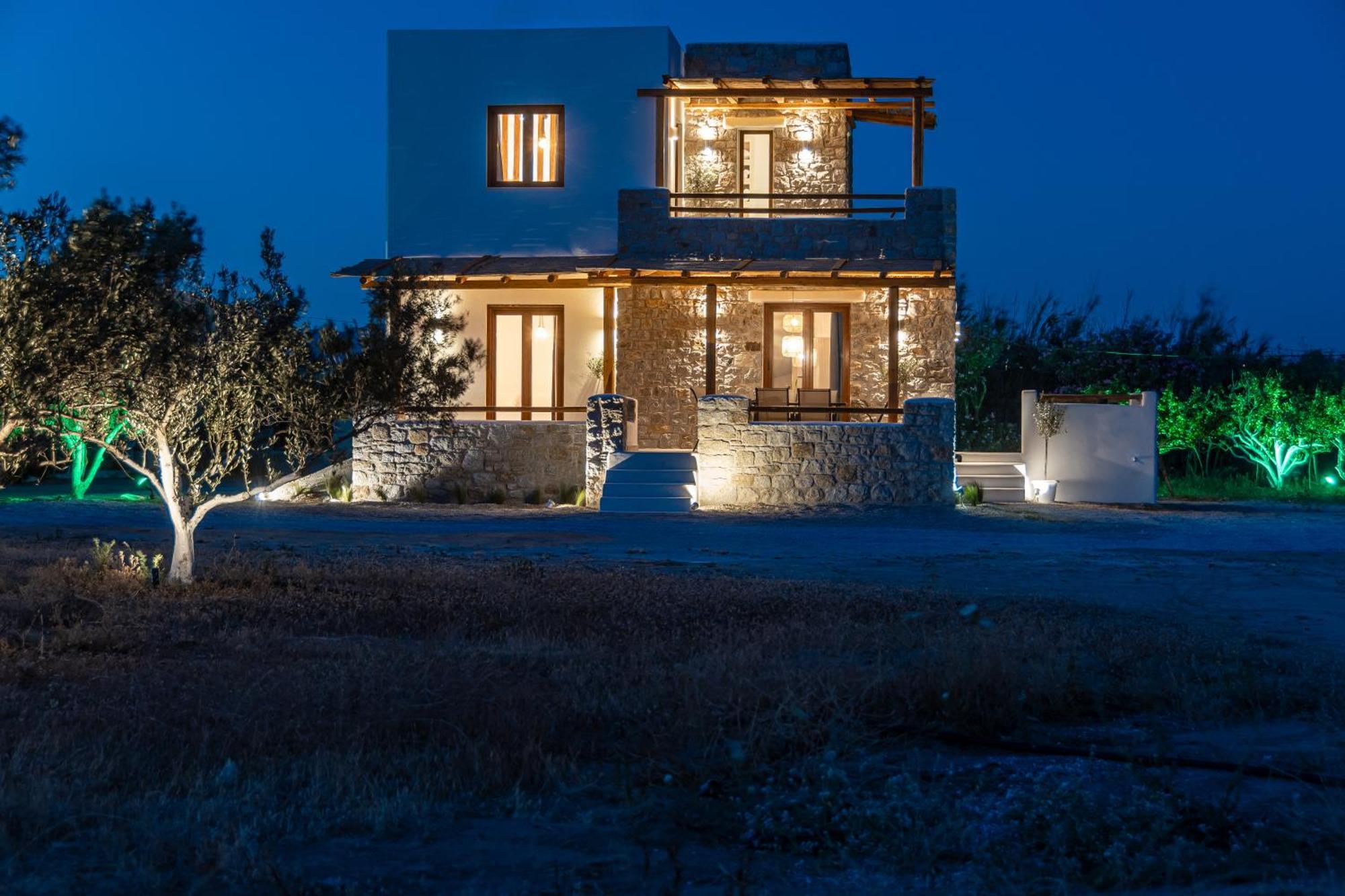 Naxos Beachwalk Villa Plaka Maragkas Екстериор снимка
