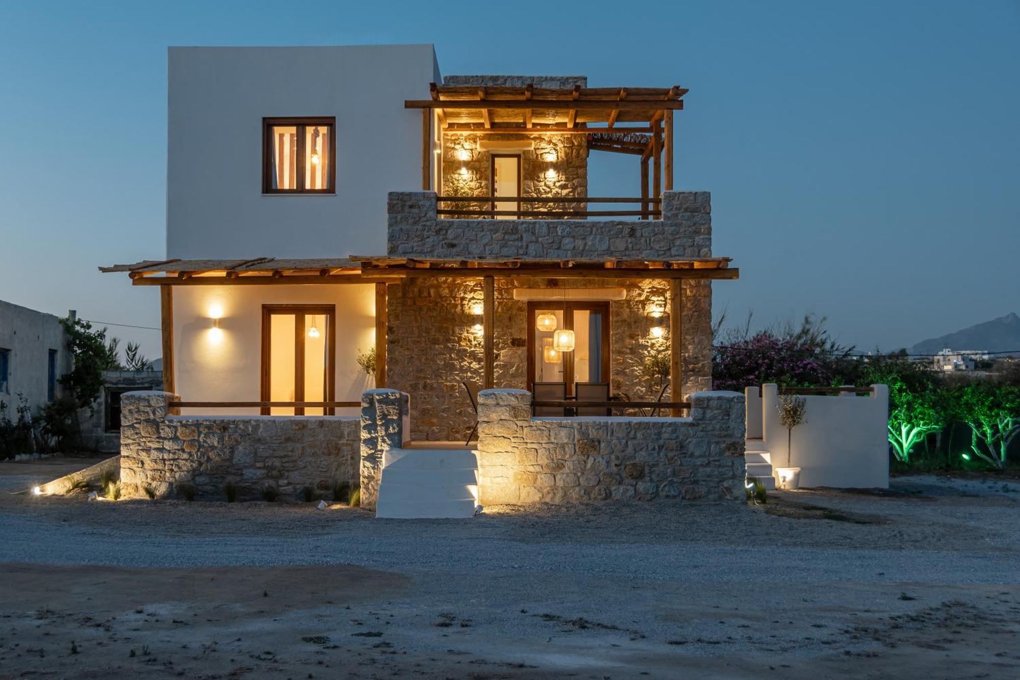 Naxos Beachwalk Villa Plaka Maragkas Екстериор снимка