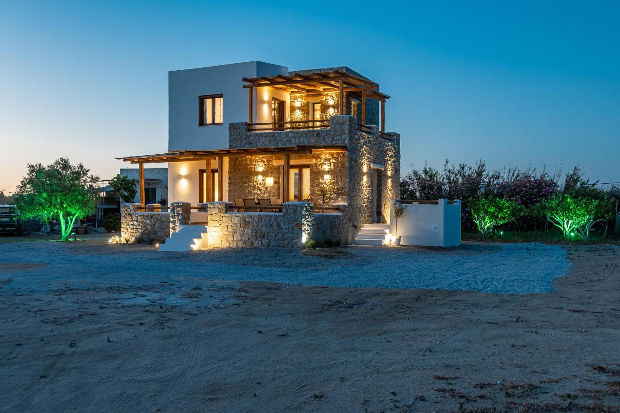 Naxos Beachwalk Villa Plaka Maragkas Екстериор снимка
