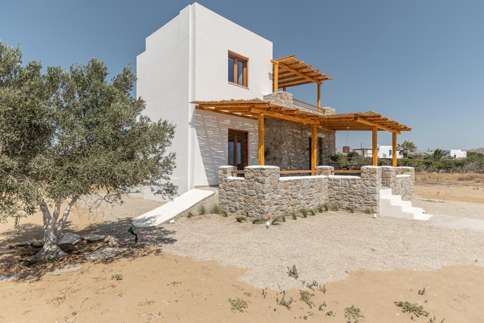 Naxos Beachwalk Villa Plaka Maragkas Екстериор снимка