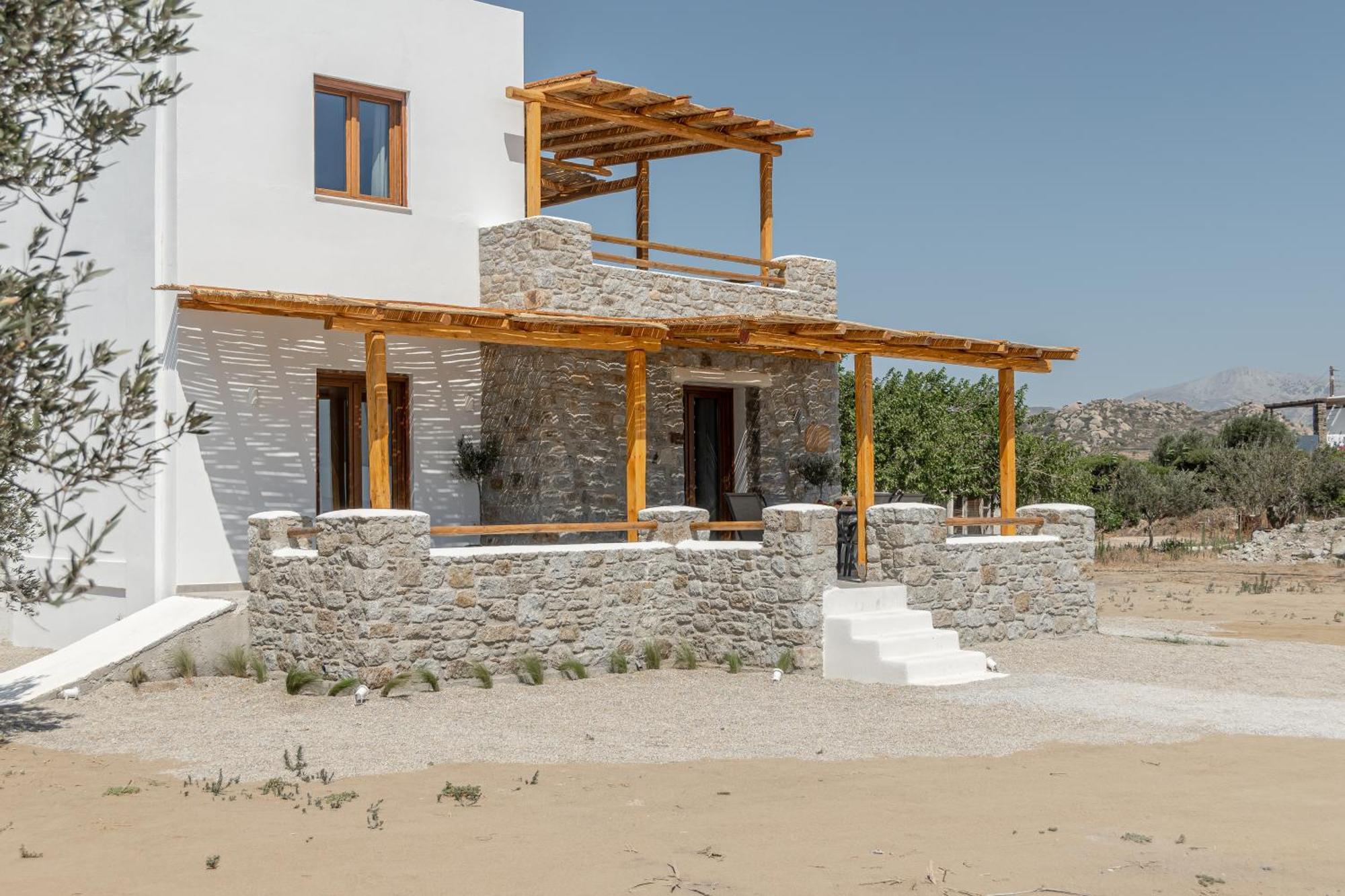 Naxos Beachwalk Villa Plaka Maragkas Екстериор снимка